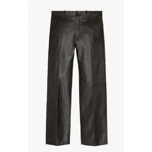 NWT $229 ZARA 100% Leather Black  Limited Edition Sz 30